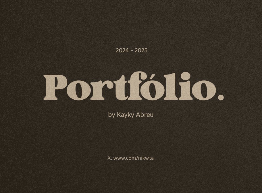 nikwta's tweet photo. acabei de atualizar o meu portfólio de trabalho no behance com alguns jobs de páginas por aqui. 🤎

🔗 https://t.co/GsPQuexfRy https://t.co/TALXsu5w3W