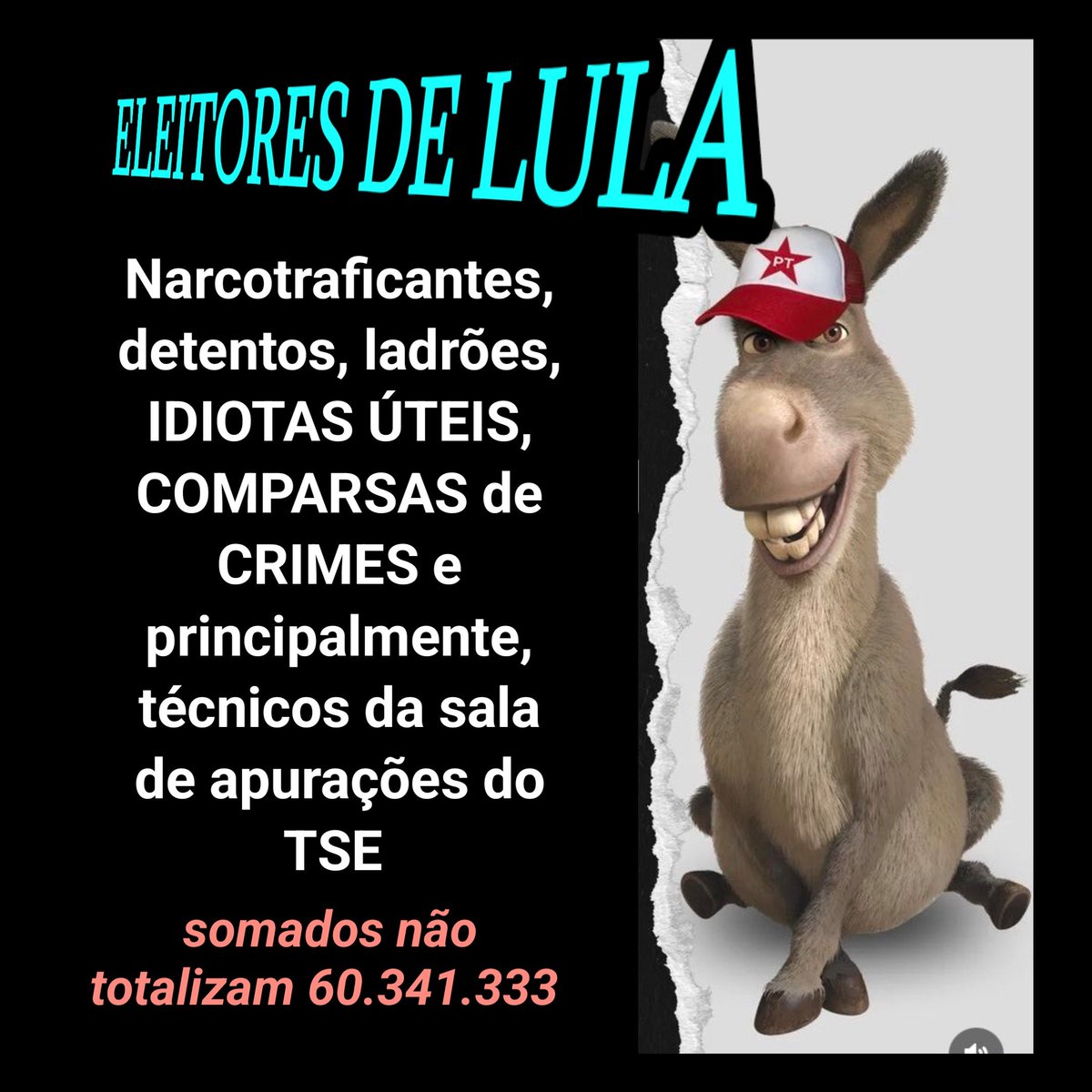 VADO Ramos (@vado_ramos) on Twitter photo Se a tentativa de ESTUPRO TRIBUTÁRIO não acordar o povo brasileiro agora, o criminoso que voltou à cena do crime, com ajuda de seus COMPARSAS, dará seguimento ao GOLPE.
Com único propósito, continuar o saque ao erário.
#ForaLulaeSuaQuadrilha Se a tentativa de ESTUPRO TRIBUTÁRIO não acordar o povo brasileiro agora, o criminoso que voltou à cena do crime, com ajuda de seus COMPARSAS, dará seguimento ao GOLPE.
Com único propósito, continuar o saque ao erário.
#ForaLulaeSuaQuadrilha
