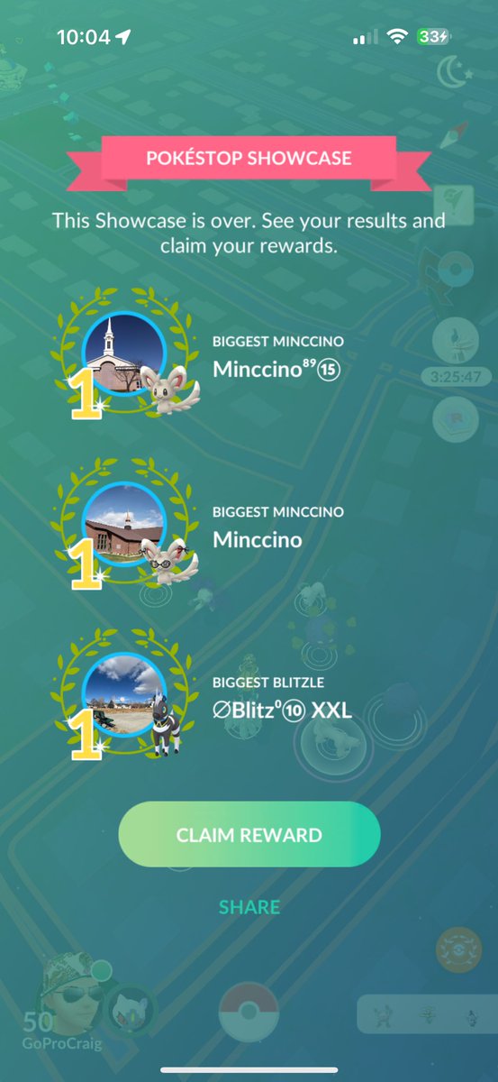 GoProCraig's tweet image. More Showcase Ws including my Nundo Costume XXL Blitzle 🤩🏆 #PokemonGO #Nundo #FashionWeek #Showcase #Win