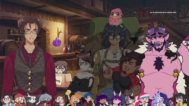 Gracias por otra noche de bar abierto!  Nadie me recomendó canciones nuevas pero si que fuera a ver Sonic 3 y Nosferatu! Muchas gracias a <a href="/Jemovi1/">JemoviBirb</a>  <a href="/Uli_Noob/">Uli_Noob</a>  <a href="/yasminatodafan/">yasminatodafan</a>  <a href="/Azivek_UwU/">Azivek </a>  <a href="/Mujelcita/">Charlotte Black</a>  <a href="/RoddyDoodles/">RoddyDoodles ❤️</a> <a href="/AndrewwVT/">Andreww</a> ! Disfruté mucho de la plática!