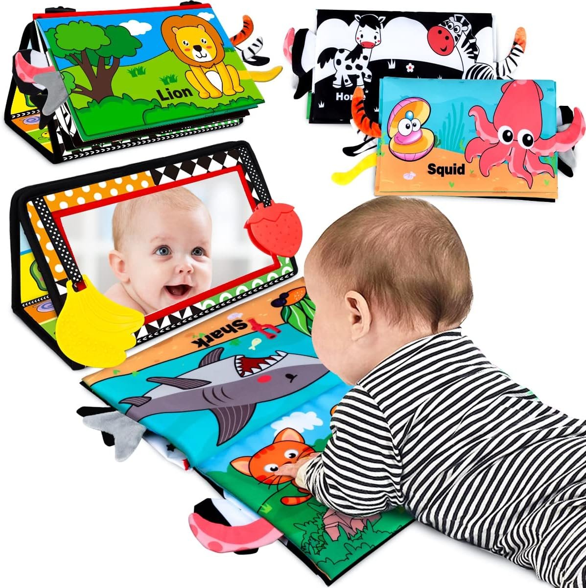 DealsHubz's tweet image. Baby Toys 0-6 Months - Tummy Time Mirror Toys with Cloth Books &amp;amp; Teethers for $16.97

sovrn.co/1pcnx05

#Teethers #Tummy #Mirror