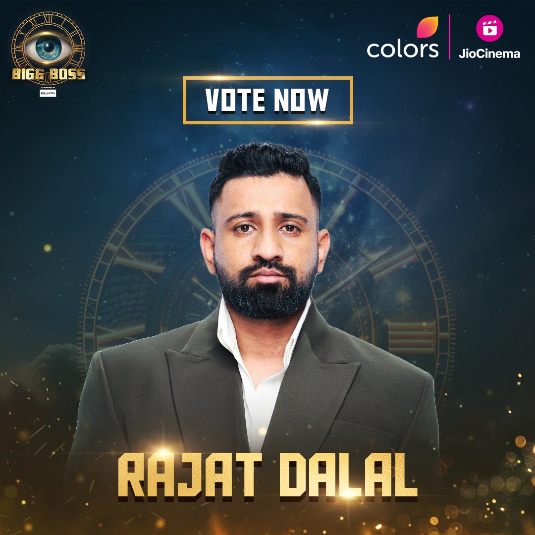 HotstarReality's tweet photo. Aapka ek vote badal sakta hai aapke favourite contestant ki kismat! 🤩 
 
Ab janta karo decide, vote karke lo apne chahite gharwale ki side.

Voting lines for Grand Finale of Bigg Boss 18 close 19th January, Sunday 12 PM.

Vote Now: https://t.co/3dVvPhiqCy

Dekhiye #BiggBoss18GrandFinale 19th January ravivaar raat 9.30 baje @ColorsTV aur #JioCinema par.

#BB18 #BiggBoss18onJioCinema #BiggBoss @BeingSalmanKhan @VivianDsena01 @rajat_9629 @KaranVeerMehra @Avinash_galaxy @EishaSingh24 @chumdarang