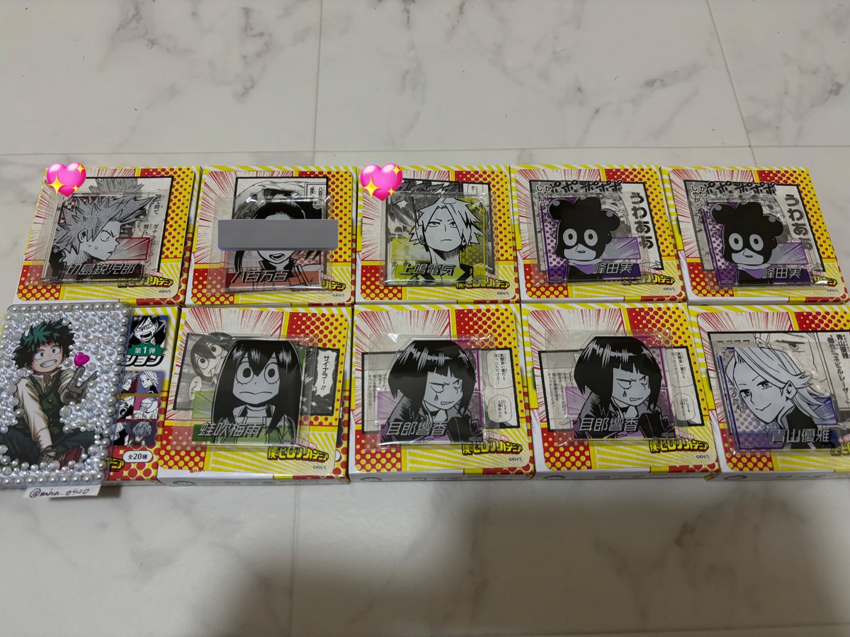 【交換】僕のヒーローアカデミア ヒロアカ 交換 名場面ジオラマコレクション

譲:画像 💖は(爆豪or轟)
求:爆豪、轟、オールマイト

2点〜譲渡可能    郵送のみ
お心当たりのある方がいらっしゃいましたらよろしくお願いいたします。