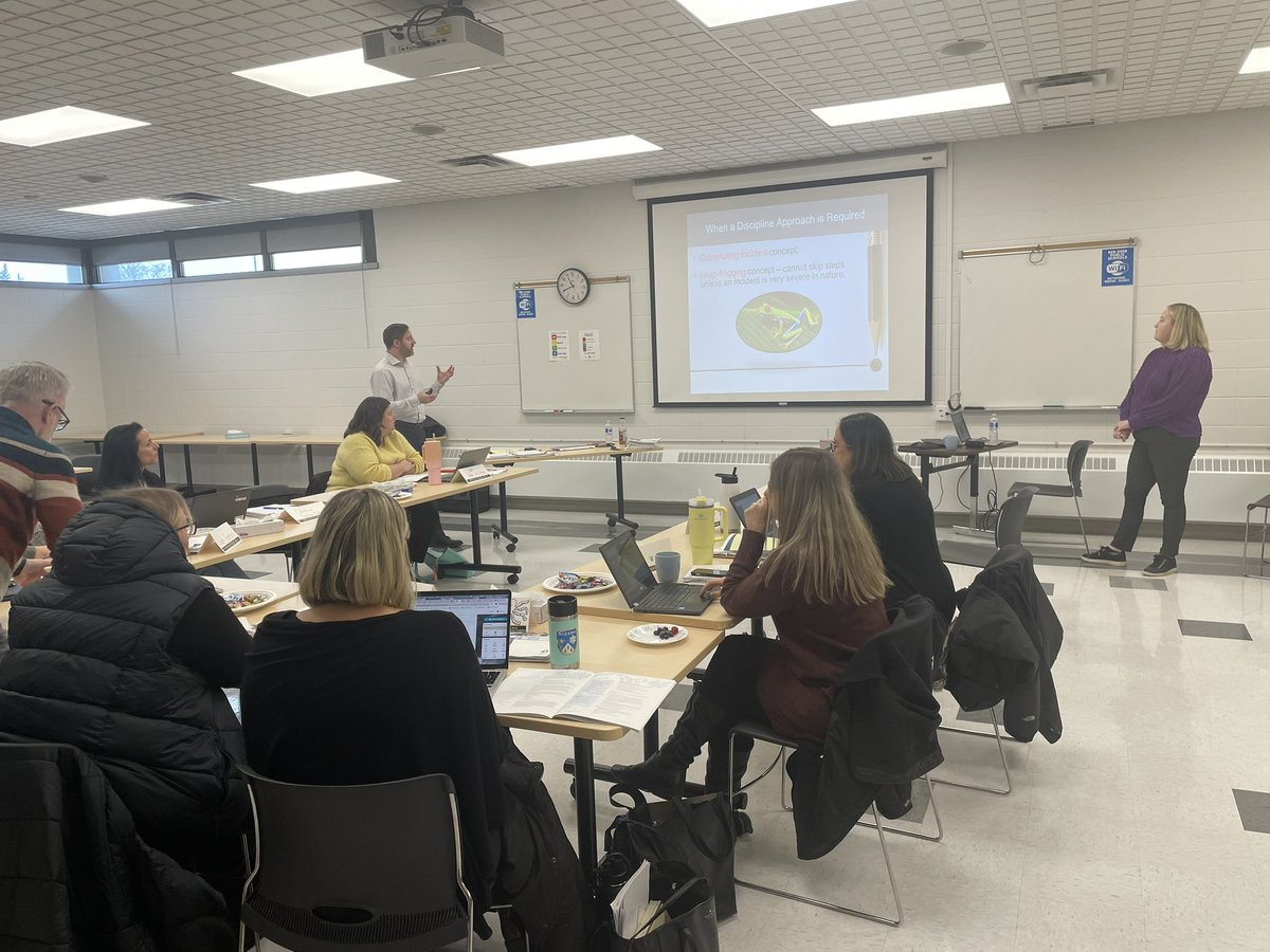 On Monday we hosted Day 2 of <a href="/albertateachers/">Alberta Teachers' Association</a> TGSE Workshop for a number of our <a href="/rdpschools/">rdpschools</a> Admin. Thanks to <a href="/Coles_Notes_/">Dan Coles</a> and Genevieve Blais for facilitating!