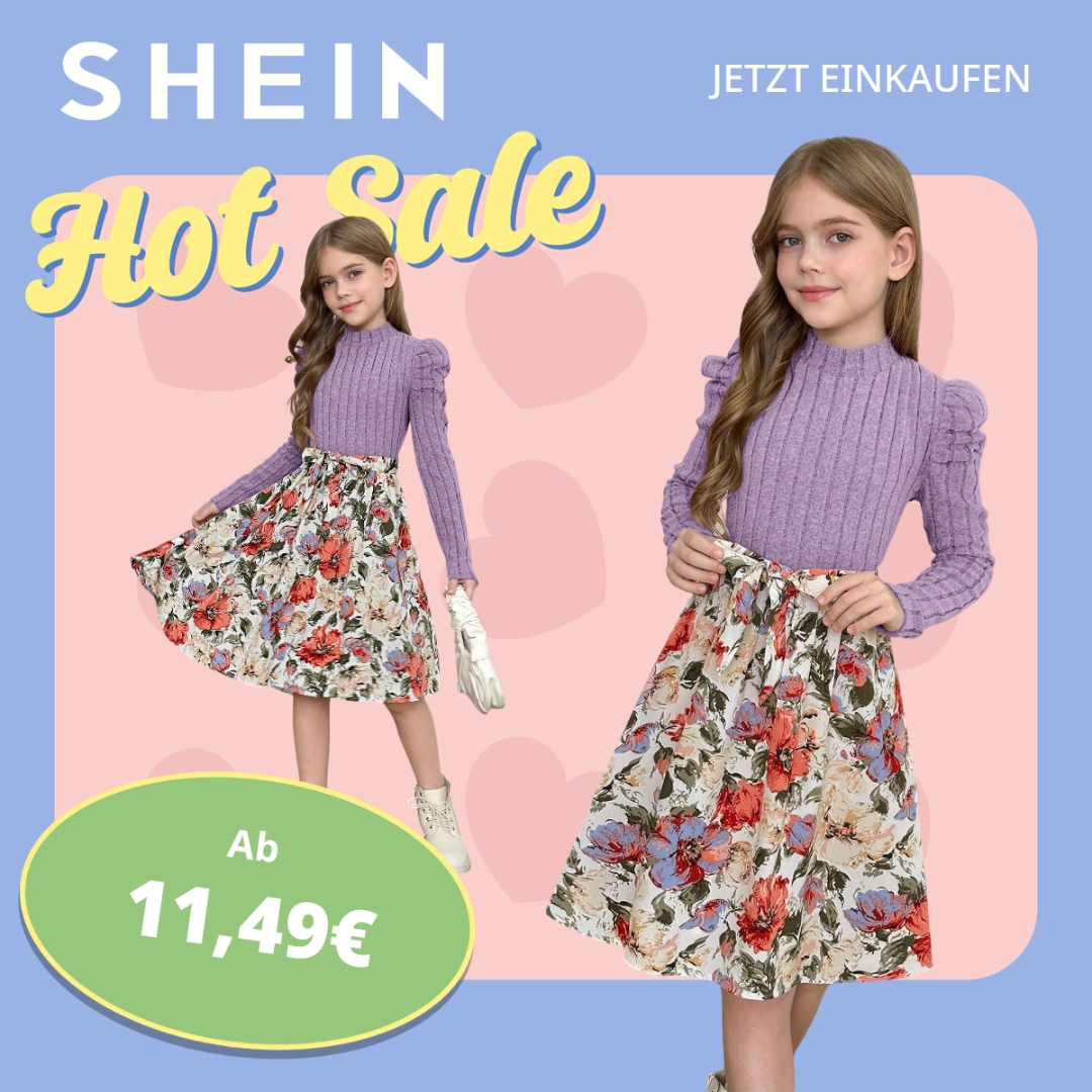 SHEIN_Official's tweet photo. Style für kleine Lächeln.
Sei der Stylist deiner Kinder.
Gib deinen Kinder die Stile, die sie lieben.