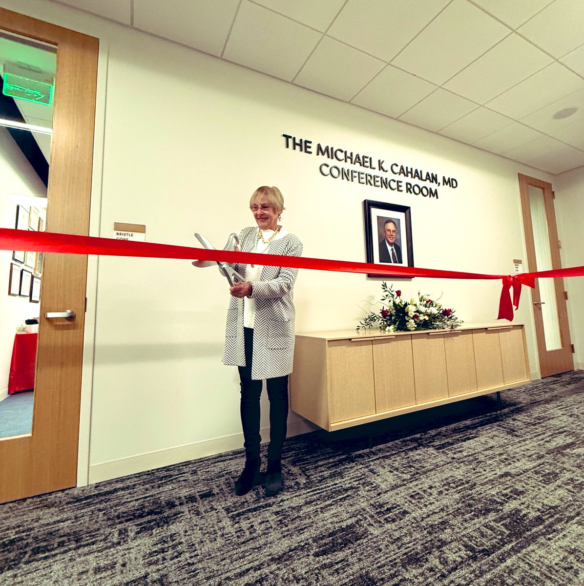 Talmage Egan, MD (@uofu_anes_chair) on Twitter photo Our dear friend Marianne Cahalan cut the ribbon for the Dr. Michael K. Cahalan Conference Room today. Great to honor Mike’s legacy. Thanks for your generosity Marianne! Our dear friend Marianne Cahalan cut the ribbon for the Dr. Michael K. Cahalan Conference Room today. Great to honor Mike’s legacy. Thanks for your generosity Marianne!