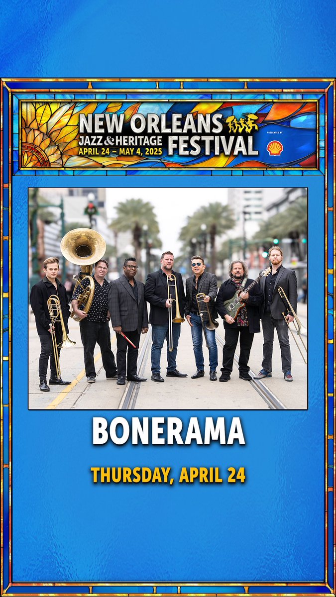 Just announced! Beyond thrilled to be on opening day of <a href="/jazzfest/">New Orleans JazzFest</a> 2025! 💜💚💛⚜️🙏🏼🔥💯✌🏼