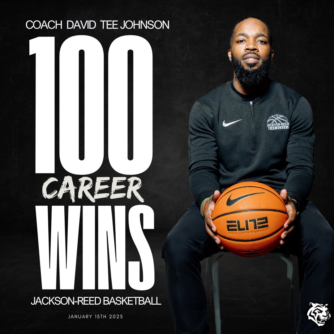 Congrats to our very own Head Coach Tee Johnson on his 100th career win tonight over 4years #GoTigers #TigerPride