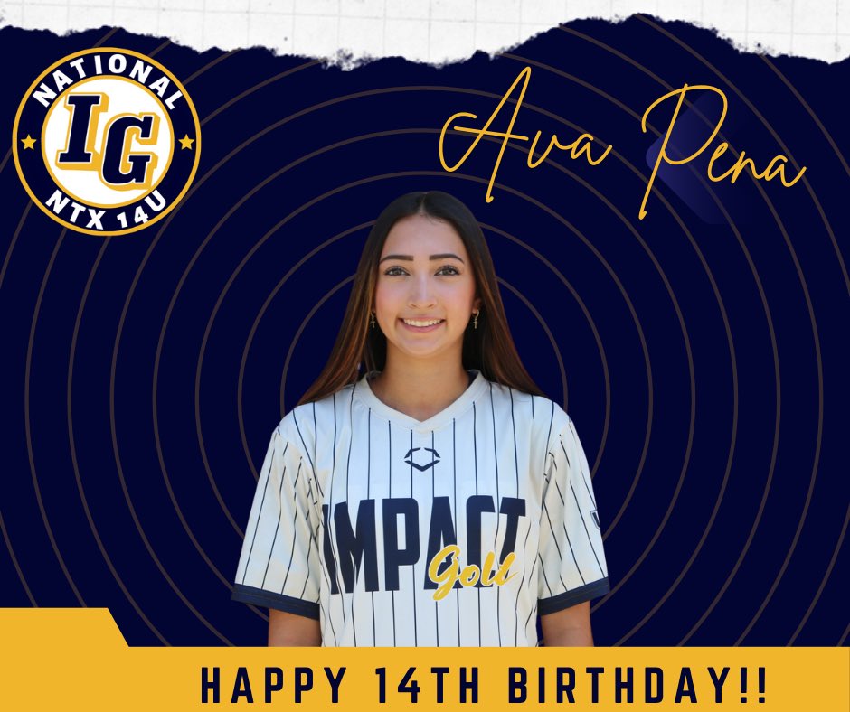 IGNTXNAT14U's tweet photo. Happy 14th Birthday Ava Pena! 🎉 Hope you had a blessed day. Keep shining bright! ✨ 

#BeTheImpact https://t.co/qLIFJLwibf