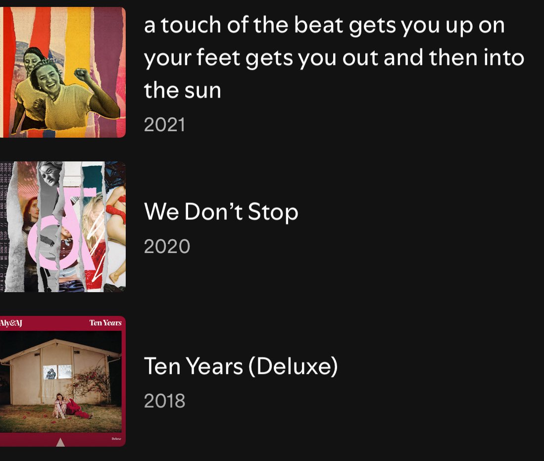 I don’t care that We Don’t Stop was a compilation of past EPs and songs…it’s still damn fire.