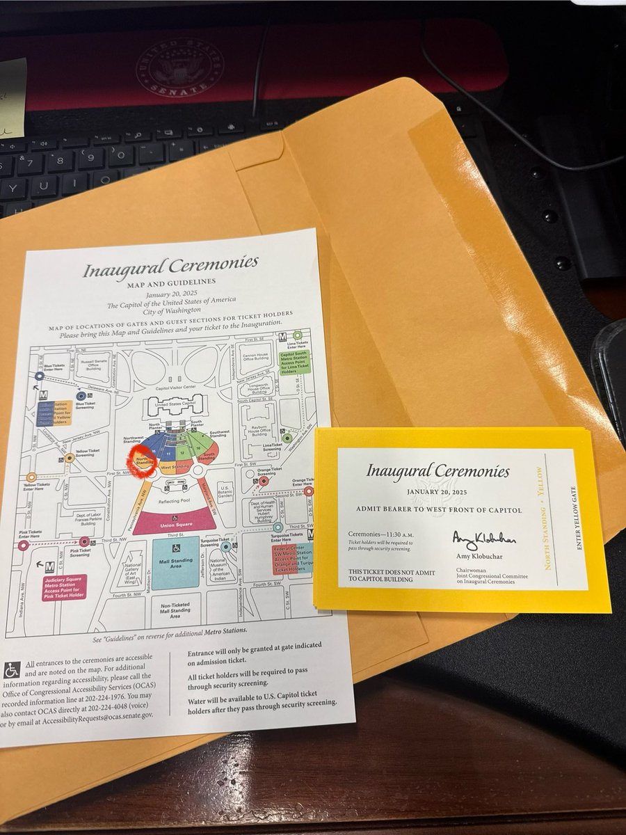 An honor and a privilege! Looking forward to the next 4 years of our Nation’s life! #MAGA