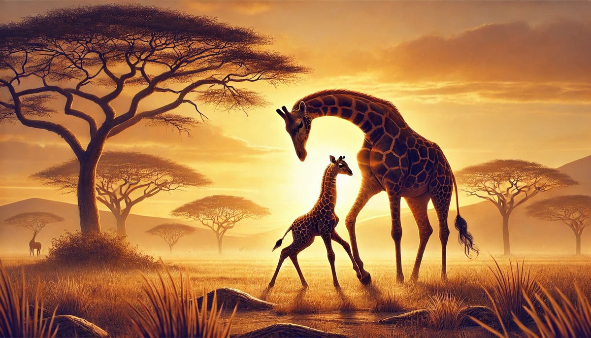 "Like a mother giraffe’s kick, tough love pushes us to stand, grow, and thrive. #Resilience #LifeLessons #quotes #quotesdaily #quoteoftheday #LifeLessons  pattarvinayak.blogspot.com/2025/01/life-l…