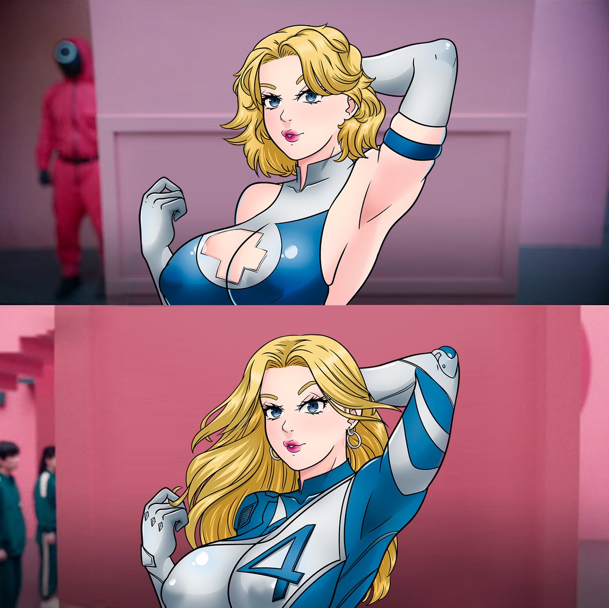 nillerart's tweet photo. Susan Storm

#MarvelRivals #SquidGame2 #SquidGame https://t.co/JAq85jiNIF
