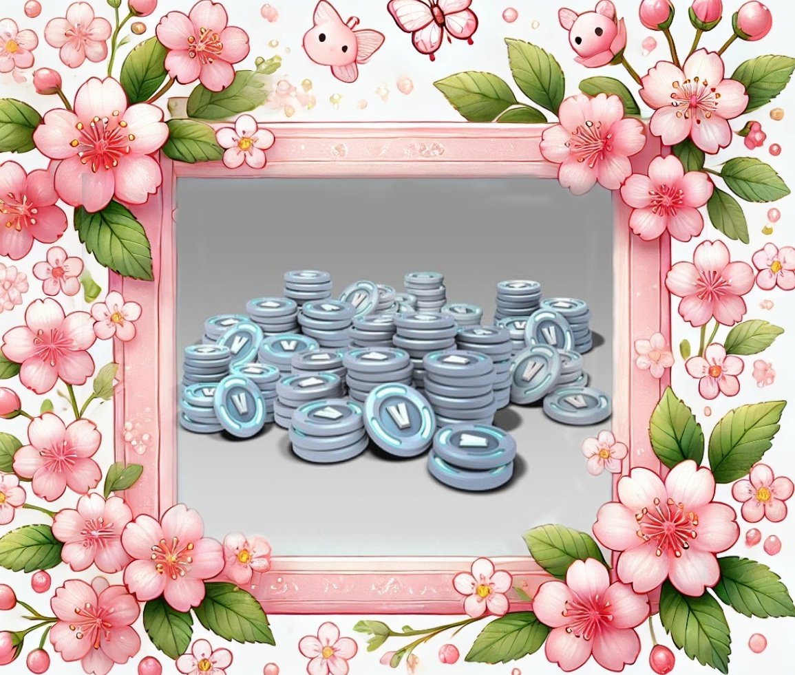 CherryyGarden's tweet photo. Vbucks Wednesday will be a thing now hehe, since I didn't post one on Wednesday, I will post it now 🩷 and from next week it will be every Wednesday🌸

Prize: 1000 V-bucks 
Steps: 
Like 🩷 and repost ♻️
Follow: me @CherryyGarden 
Comment: your most liked game that isn't Fortnite

Ends: probably Friday or late tomorrow