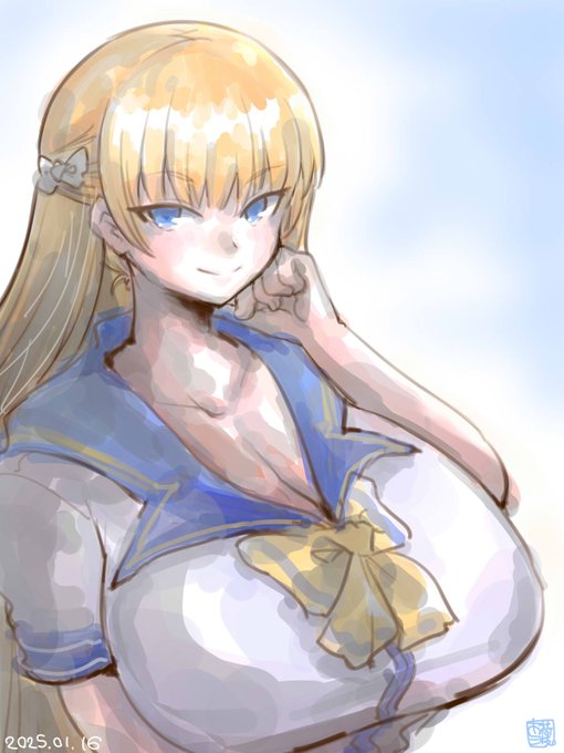 マリアさんで塗り練習 