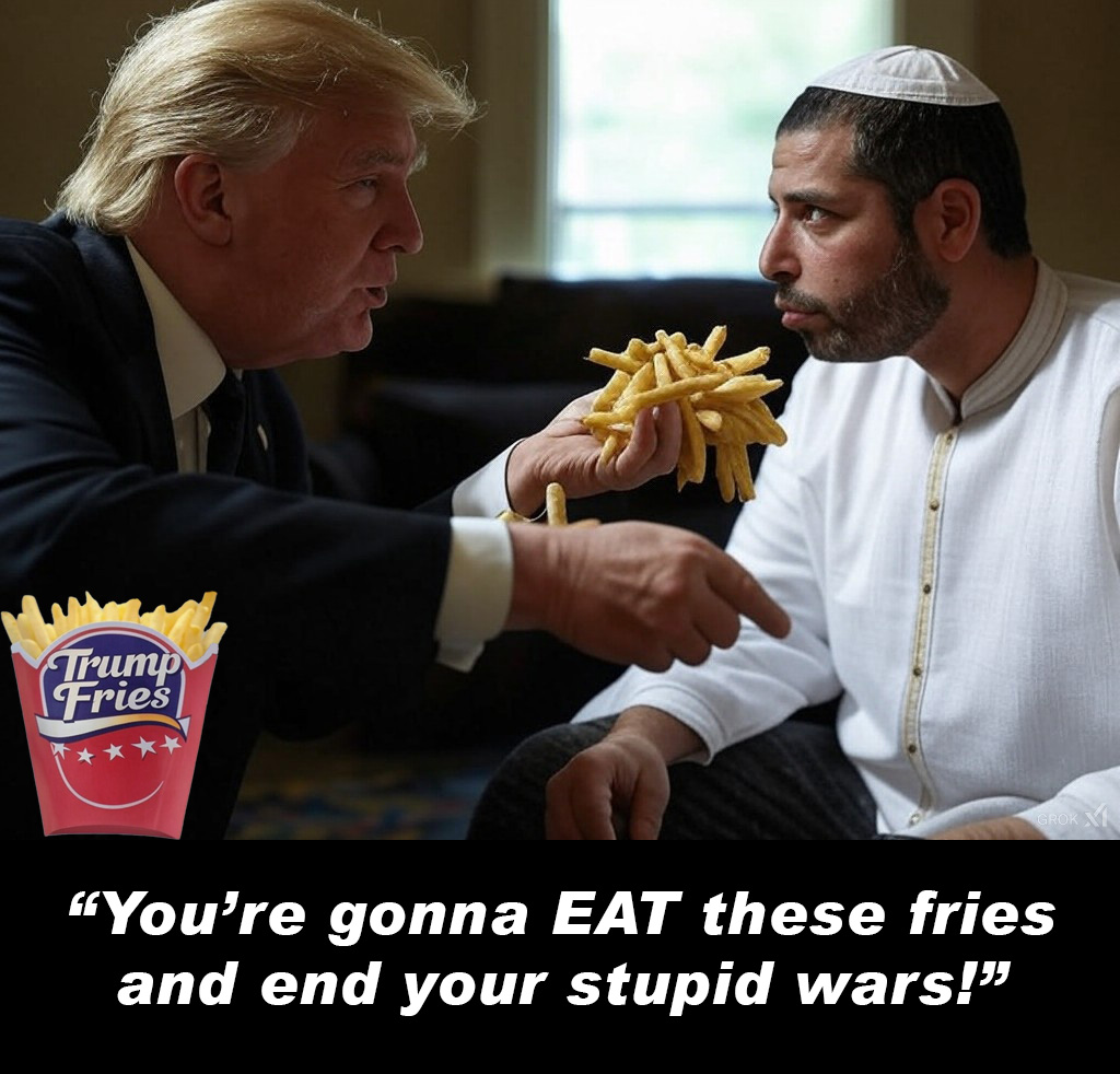 Trump Fries Sol tweet media