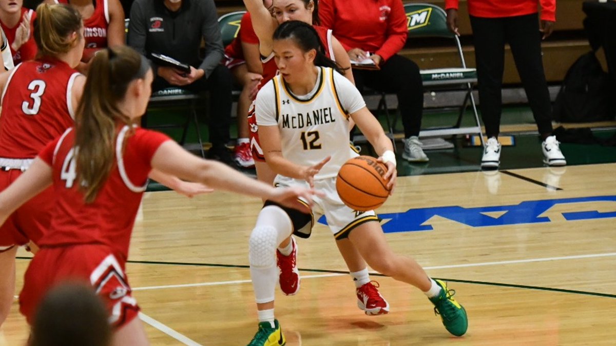 McDaniel College Athletics (@mcdanielsports) on Twitter photo Senior Lil Overcash played all 40 minutes and just missed a triple-double, finishing with 14 points, nine rebounds and seven assists to lead <a href="/McDaniel_WBB/">McDaniel Women’s Basketball</a> to a 68-58 win over Centennial Conference rival Dickinson on Wednesday night.
RECAP: bit.ly/3DUgAxP
#GetOnTheHill Senior Lil Overcash played all 40 minutes and just missed a triple-double, finishing with 14 points, nine rebounds and seven assists to lead <a href="/McDaniel_WBB/">McDaniel Women’s Basketball</a> to a 68-58 win over Centennial Conference rival Dickinson on Wednesday night.
RECAP: bit.ly/3DUgAxP
#GetOnTheHill