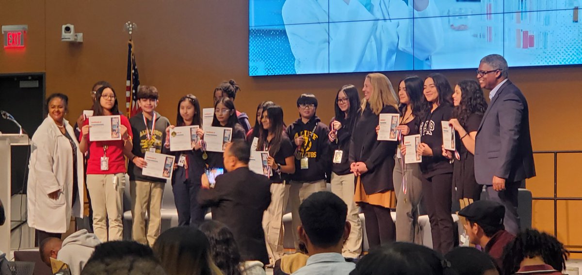 So proud of him! My heart is so happy 💗 2nd place in the 2025 secondary Science and Engineering Fair. We are <a href="/AlbrightMS/">Albright Middle Performing and Visual Arts Academy</a> and <a href="/AliefISD/">Alief ISD</a> proud! Thank you <a href="/jacobskarend/">karen dupre jacobs</a> for your dedication and for helping our kids to have these experiences 👏