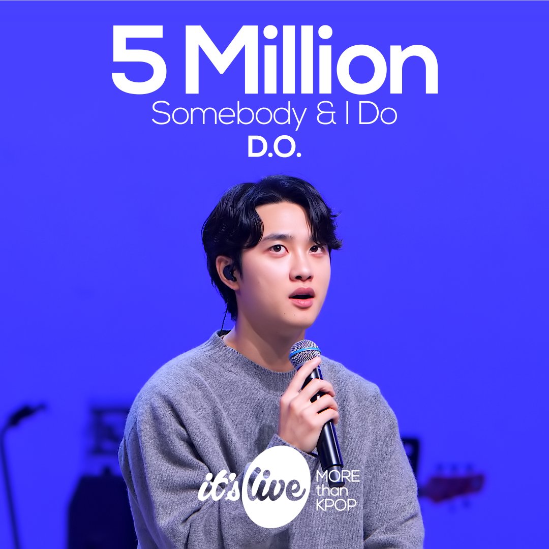 🎵D.O. “Somebody &amp; I Do”
youtu.be/7t10b4T-amM

디오의 “Somebody &amp; 별 떨어진다” 500만뷰 돌파🥳
D.O. “Somebody &amp; I Do” Over 5 Million Views🎉

#itsLive #디오 #DO(D.O.) #EXO #Somebody #별떨어진다 #I_Do #콘서트 #밴드 #KPOP #잇츠라이브