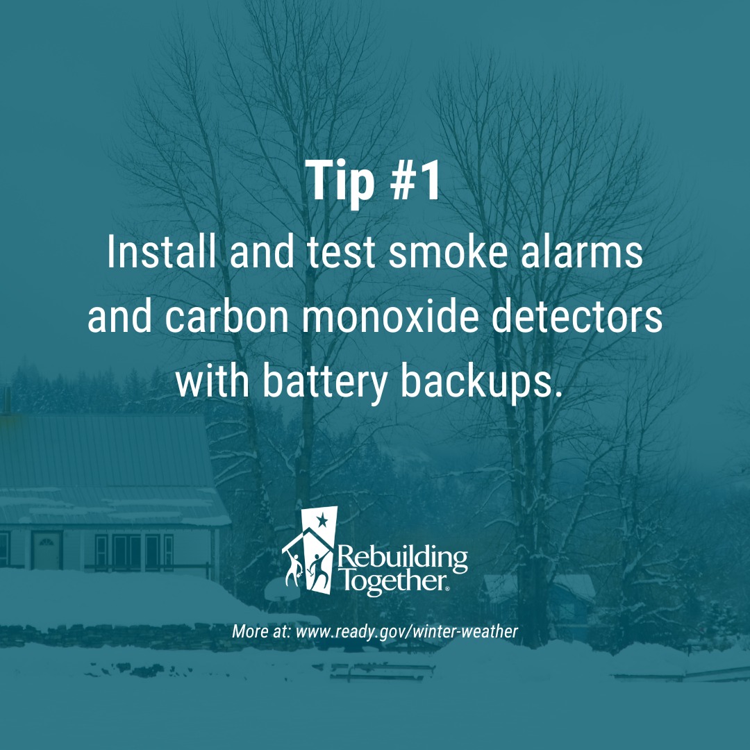 RebuildingKC's tweet image. Winter has arrived! Keep your home safe and healthy by making sure your alarms are working.