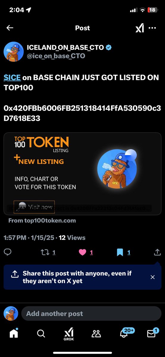ice_on_base_CTO's tweet photo. @kek0x $ICE on BASE 

$ICE pisses $ICE CUBES

0x420BFFa22313c04Fd3fA1ac0498468f4C0F55C87 https://t.co/jyaSlTuV0Z