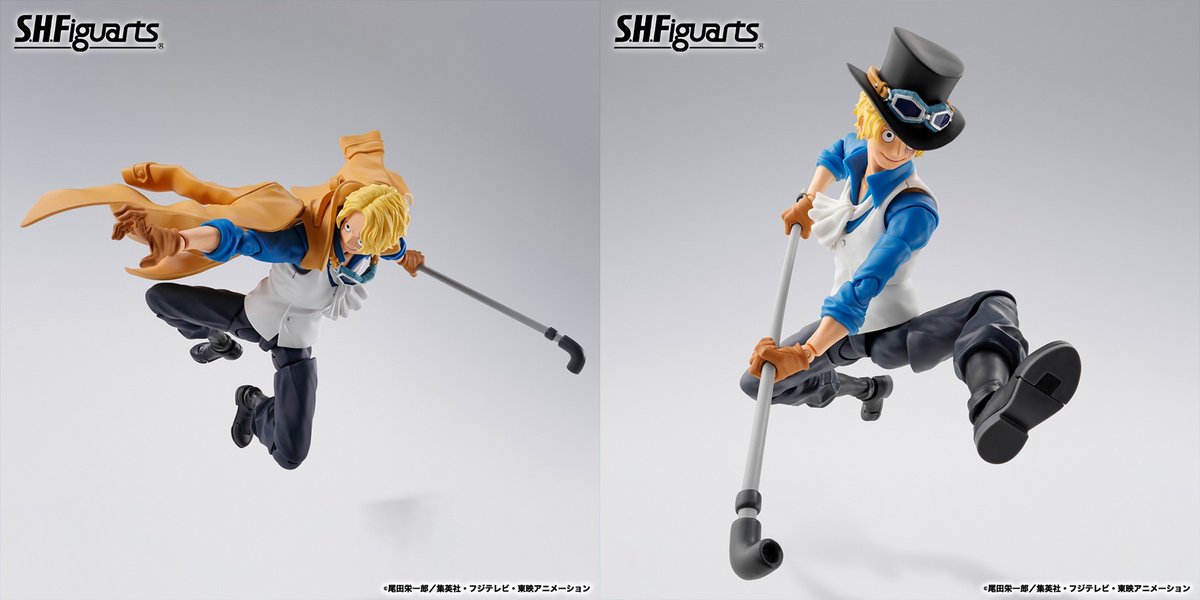 今週の新商品】 TVアニメ『ONE PIECE』より 「S.H.Figuarts サボ -革命