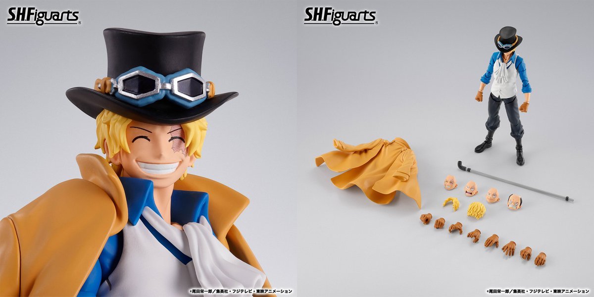 今週の新商品】 TVアニメ『ONE PIECE』より 「S.H.Figuarts サボ -革命