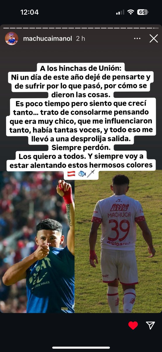 gracias por todo imanol machuca❤️🤍
el 39 siempre