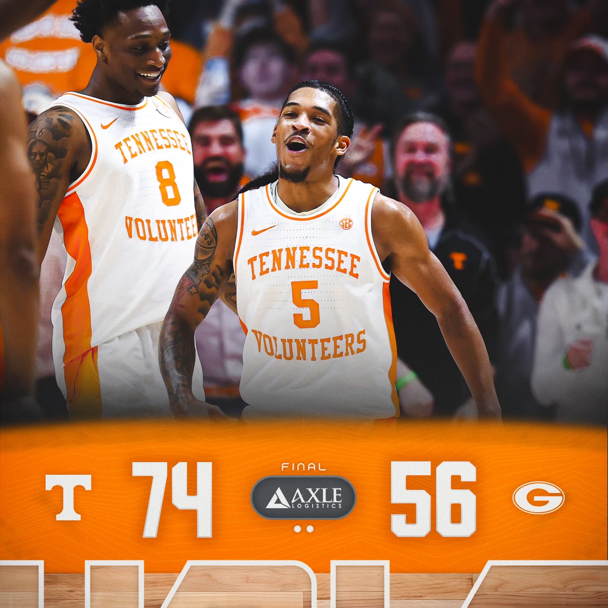 Vol_Hoops's tweet photo. tap, hold, &amp; load in 4K https://t.co/Eb5K63irdh