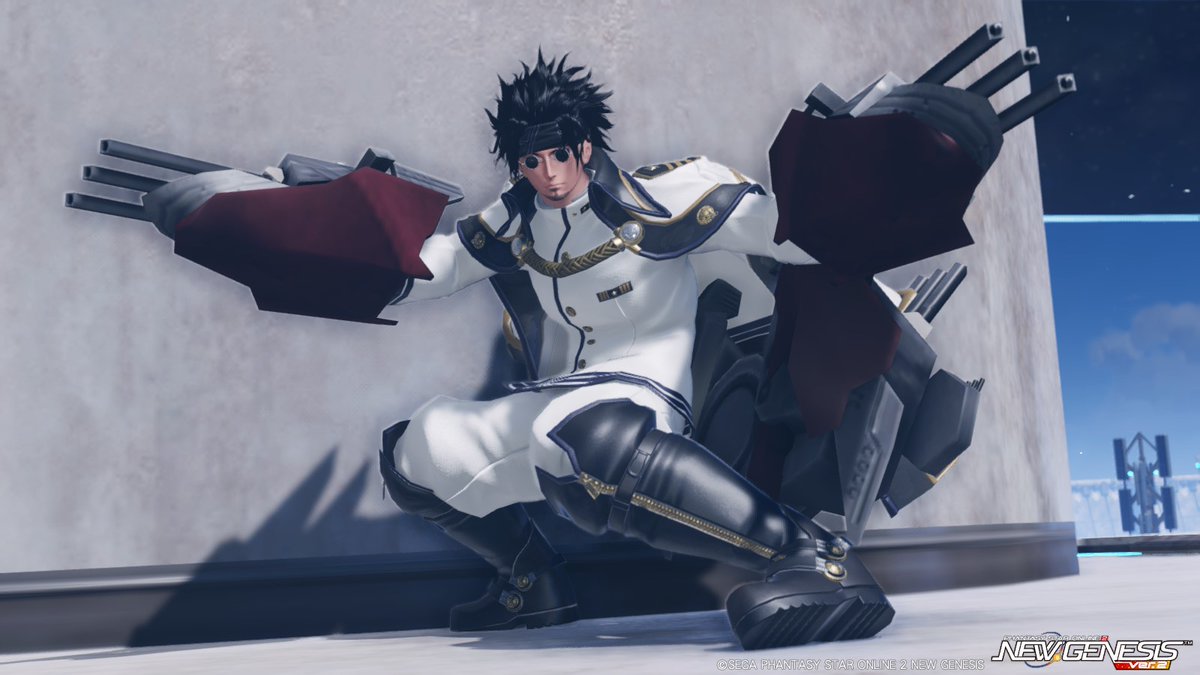 「アドミラフリートにはこいつでしょっていう懐かしい武器待たせてた #PSO2NGS」|武良左☃︎のイラスト