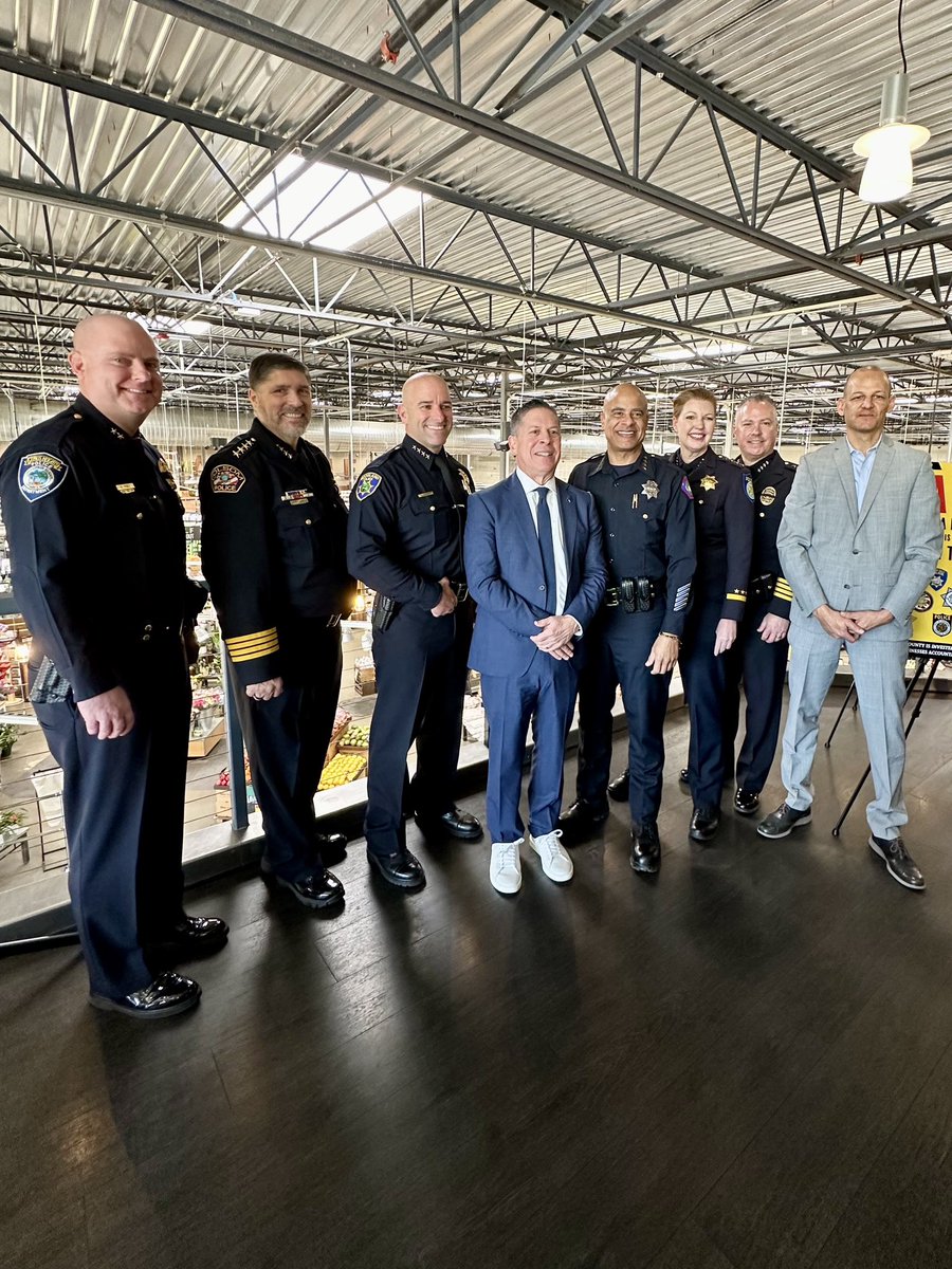 Happy to speak out in support of Prop 36 with our community and law enforcement partners. Prop 36 holds criminals accountable with tougher penalties and helps people with drug addiction through mandatory treatment programs.