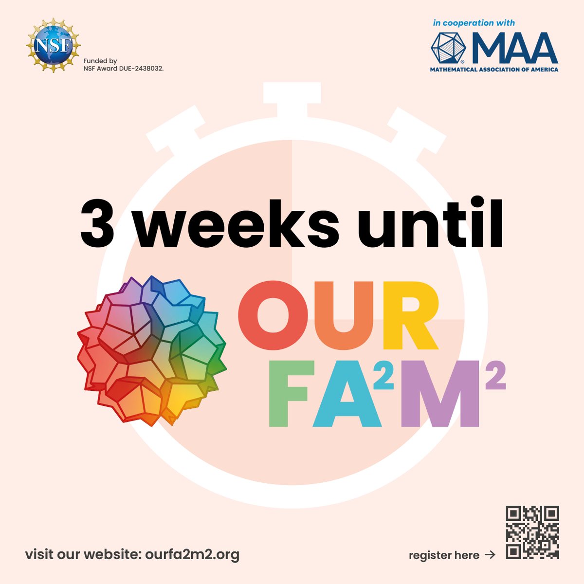 Let the countdown begin! Just 3 weeks until the fifth annual OURFA2M2 conference. Are you ready?

For more info or to register for the event, visit ourfa2m2.org