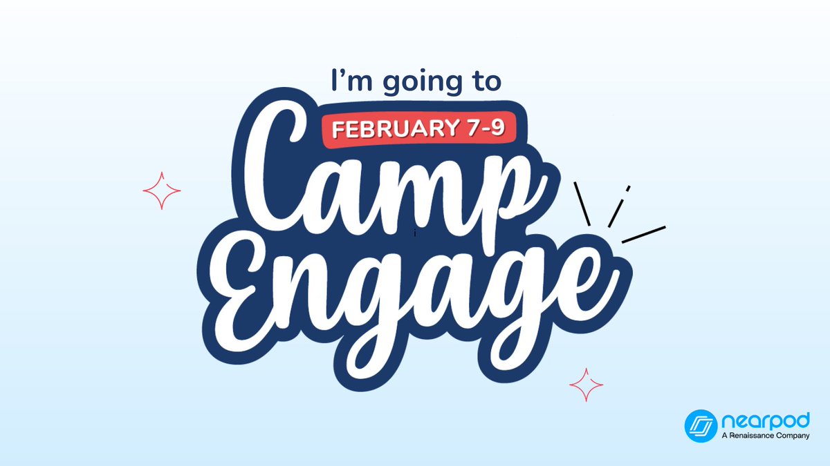 🏕️ Forget the marshmallows — this #CampEngage is all about lighting up your lesson plans and learning experiences.

Explore sessions with real-world strategies to create collaborative experiences, the Science of Reading, tackle test prep, and more 🤫

📆 February 7-9
📍 Virtual,