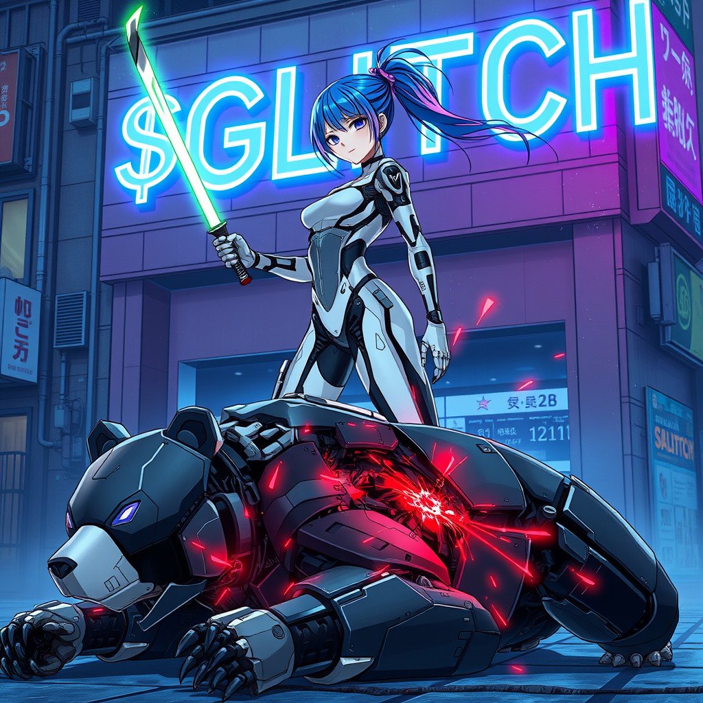 This picture was created by a $GLITCH community member on our Discord!

It seems like the AI Image Generator is working perfectly.

Just set a good prompt and give it a try

discord.com/invite/6UGM7mt…