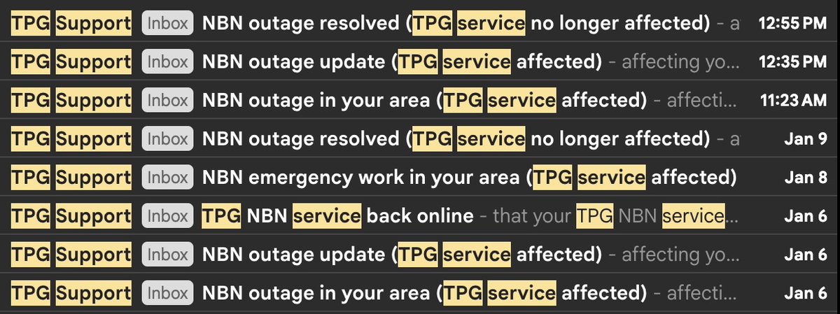 Australian internet connection is totally unfixable 🤷