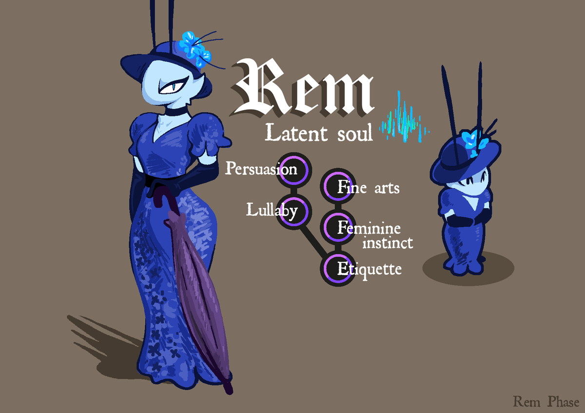 My sona if it was in Fear and Hunger 2
Moonscorched version next