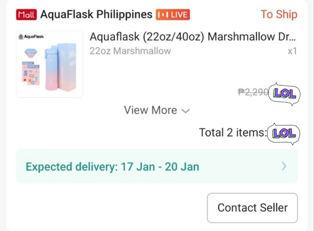_thcmiyeo's tweet photo. naka order na ako! HAHAHA, goodluck siguro sa mananaloo https://t.co/wNXV1zJf8I