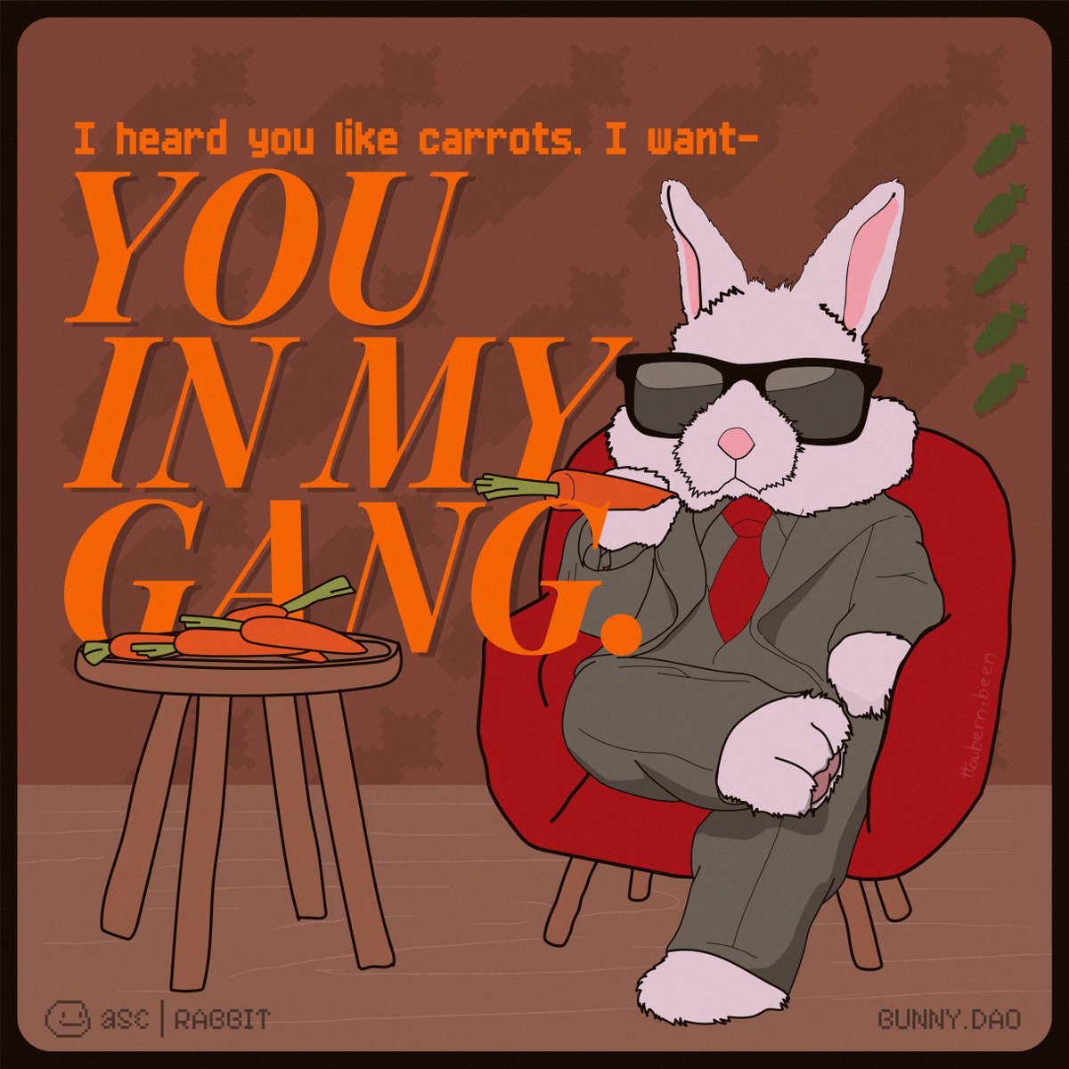 We're listening, observing, studying those carrot lovers out there. We will come for you gang. 

Discord thoon;