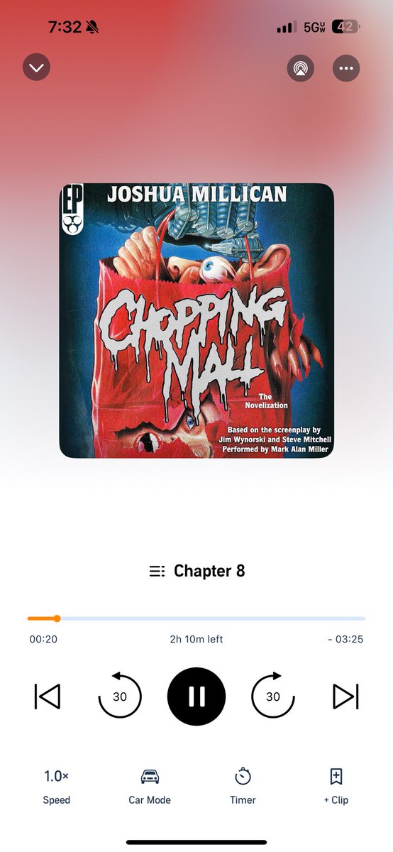 Mr. Gary (@darthduff) on Twitter photo <a href="/josh_millican/">Joshua Millican 🤩TELEPORTASM😱 Author</a> I’m listening to CHOPPING MALL.
Good job. I get all the references. Enjoyable book.
<a href="/EnPocalypsePub/">Encyclopocalypse Publications</a> <a href="/josh_millican/">Joshua Millican 🤩TELEPORTASM😱 Author</a> I’m listening to CHOPPING MALL.
Good job. I get all the references. Enjoyable book.
<a href="/EnPocalypsePub/">Encyclopocalypse Publications</a>