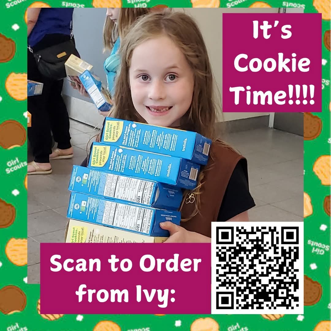 MichelleJural's tweet photo. Gather 'round you friends of mine... 💚 Ivy says, "It's Cookie Time!" 🍪 Get Girl Scout Cookies: https://t.co/XlCmEcI3UZ

Your purchase (or DONATION) helps Boston Troop 64228 fund membership, adventures &amp; community service. Free local drop-off. Nationwide shipping. #jamaicaplain https://t.co/dJIpcRwk9l