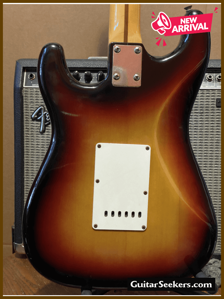 Inventory Alert  ⚡️ ⚡️ 
For Sale:  Fernandes Vintage Strat - Stone Logo - 3 tone Burst late  - 70s early 80s  
Priced at 🔥  $975  !!

Details here: bit.ly/3BH49B8