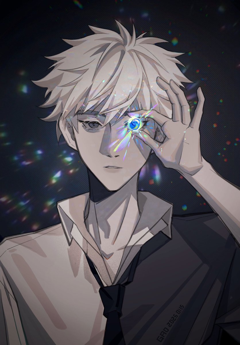 #時光代理人 #时光代理人 #LinkClick #光时 #ヒカトキ  #陆光

透过这束光你看见了什么。

画了。很久之前的灵感。最近眼睛在手术想画眼睛主题。