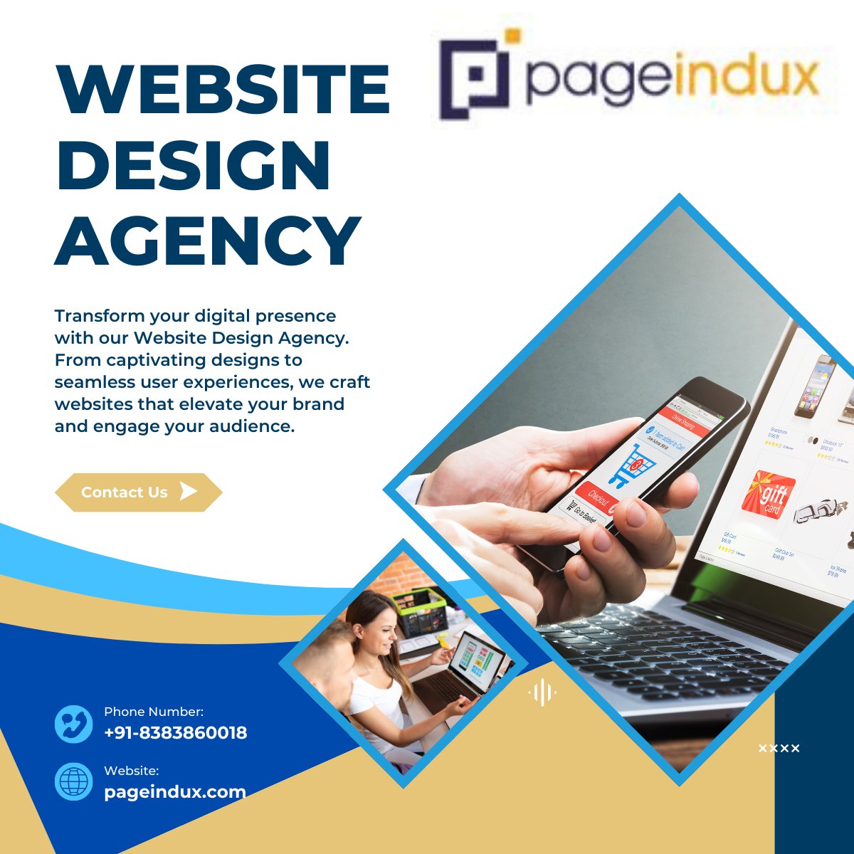 InduxPage's tweet photo. Transform Your Online Presence with Stunning Website Design
📩 Contact us today at https://t.co/ngCj54o0kG or DM us to discuss your project.
#websitedevelopment #websitedesigner #webdeveloper #BestDevelopmentagency
#Topwesitedesigner #SEOexperts #SEOindia https://t.co/H7I0Jw3oSu