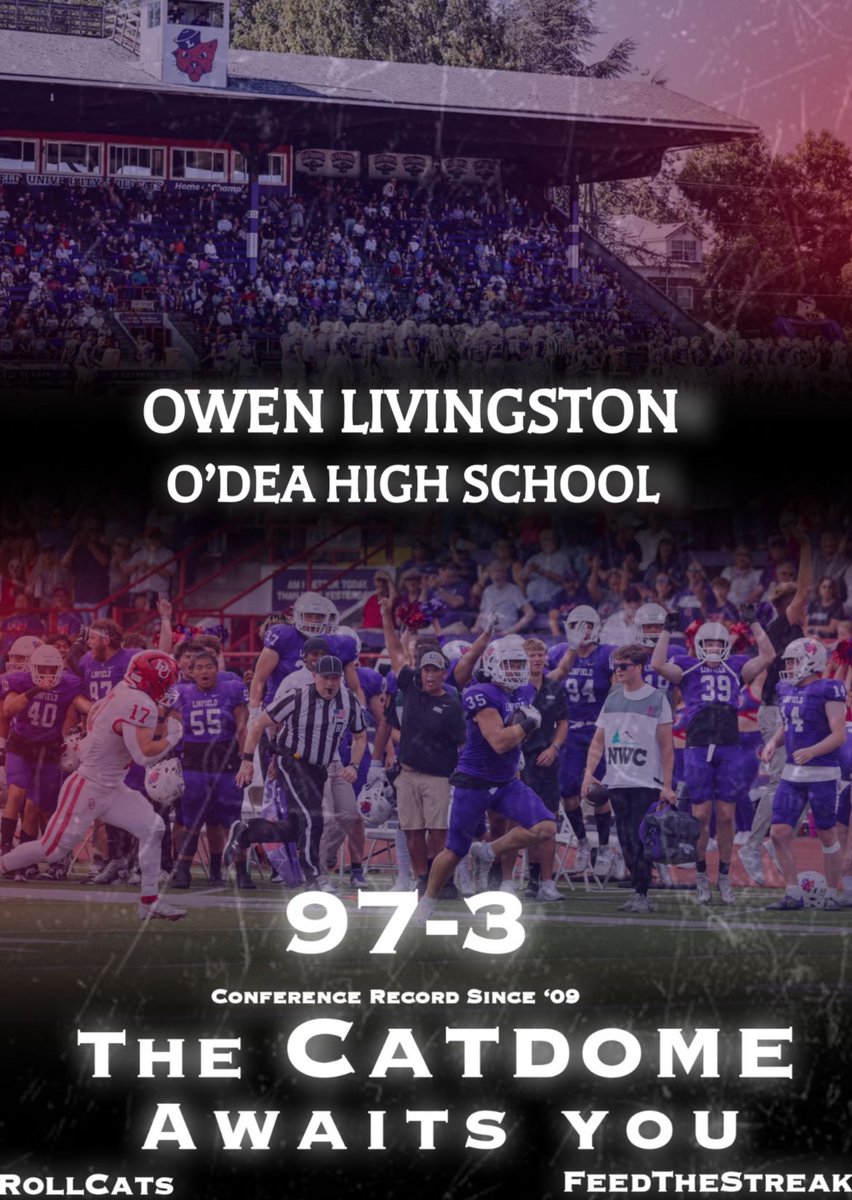 Owen Livingston(2025) (@owenlivingston0) on Twitter photo After a great conversation with <a href="/CoachDawson_/">Dawson Lieurance</a> I have received an offer to play for <a href="/LinfieldFB/">Linfield Football</a> !!!
<a href="/Chris_Sailer/">Chris Sailer Kicking</a> <a href="/coachripshwtime/">coachripshowtime</a> <a href="/ODeaAthletics/">O'Dea Athletics ☘️</a> After a great conversation with <a href="/CoachDawson_/">Dawson Lieurance</a> I have received an offer to play for <a href="/LinfieldFB/">Linfield Football</a> !!!
<a href="/Chris_Sailer/">Chris Sailer Kicking</a> <a href="/coachripshwtime/">coachripshowtime</a> <a href="/ODeaAthletics/">O'Dea Athletics ☘️</a>
