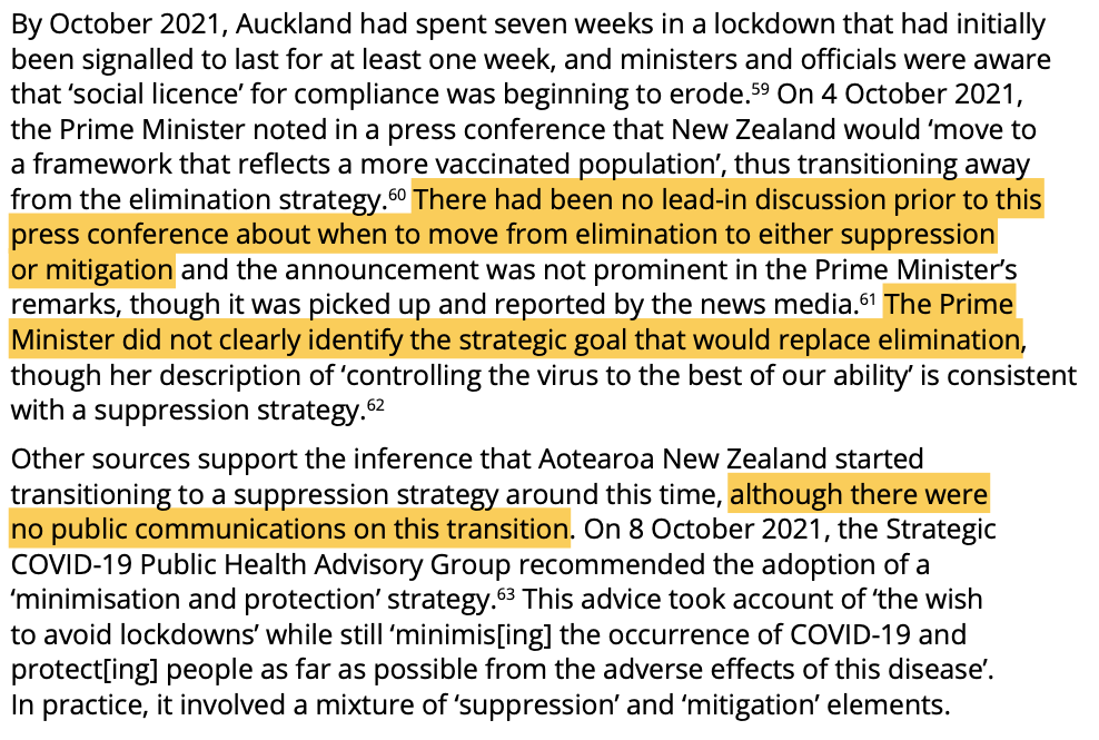 marcdaalder's tweet photo. Three years on, we now know from the Royal Commission that there was no discussion about ending elimination before Jacinda Ardern effectively announced it. https://t.co/jF2T6bFmiR