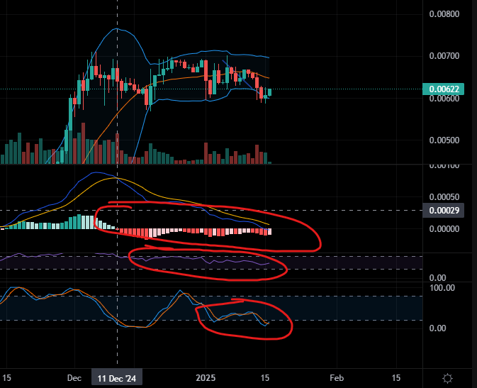 I ain't an expert on TA by any means, but when you see the indicators below circled in red in the daily timeframe, you know $SNEK is about to send big in the coming days.

In $SNEK we trust 🐍