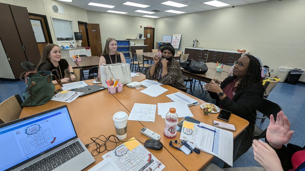Our Teacher Learning Quest provided new SLPS teachers the opportunity to engage in a guided classroom walk-through protocol to identify &amp; discuss engagement strategies, procedures &amp; structures that support critical content. Thank you Lakewood Park Elementary &amp; Sam Gaines Academy!