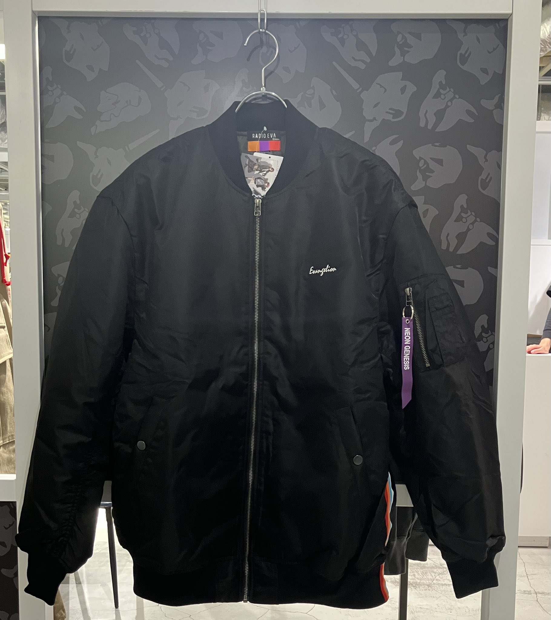 EVANGELION エヴァ RADIO EVA MA-1 RADIOEVA/MA-1JACKET