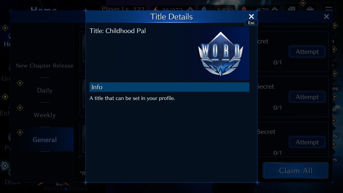 SW_Fan10000's tweet image. The Ever Crisis achievements for Aerith and Tifa’s dates.
#ClerithIsCanon