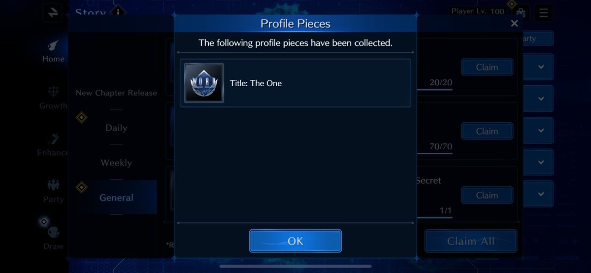 SW_Fan10000's tweet image. The Ever Crisis achievements for Aerith and Tifa’s dates.
#ClerithIsCanon